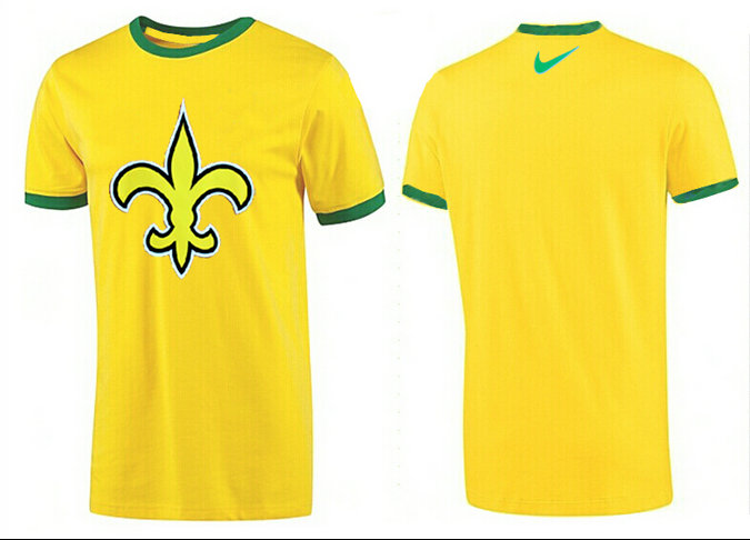 Mens 2015 Nike Nfl New Orleans Saints T-shirts 11