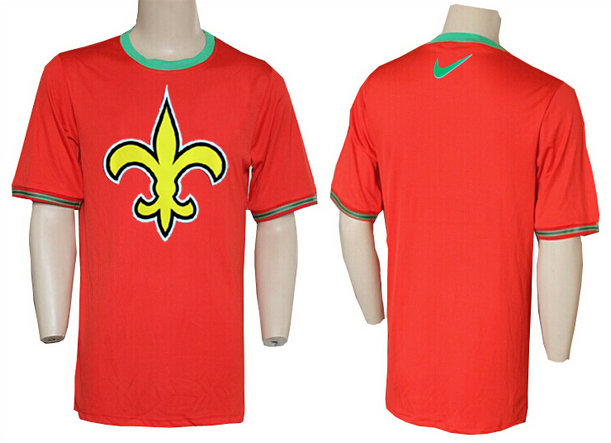 Mens 2015 Nike Nfl New Orleans Saints T-shirts 12