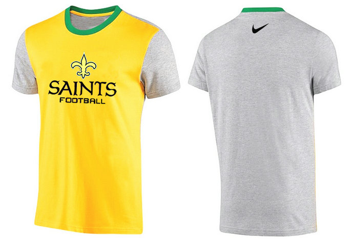 Mens 2015 Nike Nfl New Orleans Saints T-shirts 33