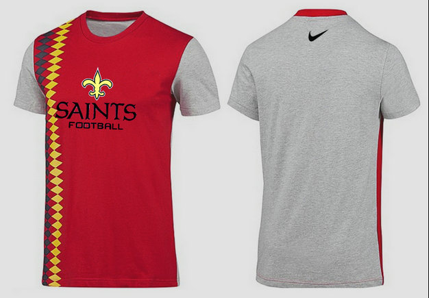 Mens 2015 Nike Nfl New Orleans Saints T-shirts 37