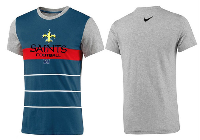 Mens 2015 Nike Nfl New Orleans Saints T-shirts 52