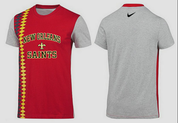 Mens 2015 Nike Nfl New Orleans Saints T-shirts 66
