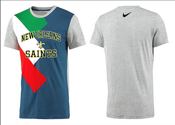 Mens 2015 Nike Nfl New Orleans Saints T-shirts 70