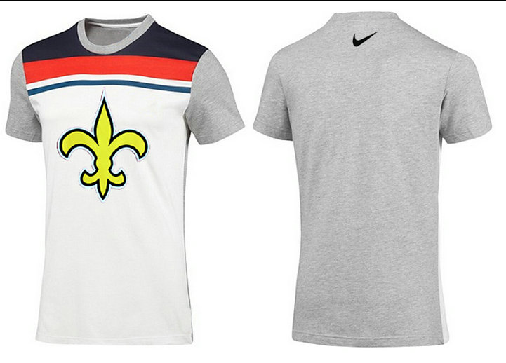 Mens 2015 Nike Nfl New Orleans Saints T-shirts 8