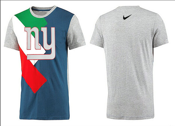 Mens 2015 Nike Nfl New York Giants T-shirts 11