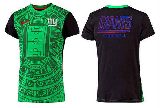 Mens 2015 Nike Nfl New York Giants T-shirts 19