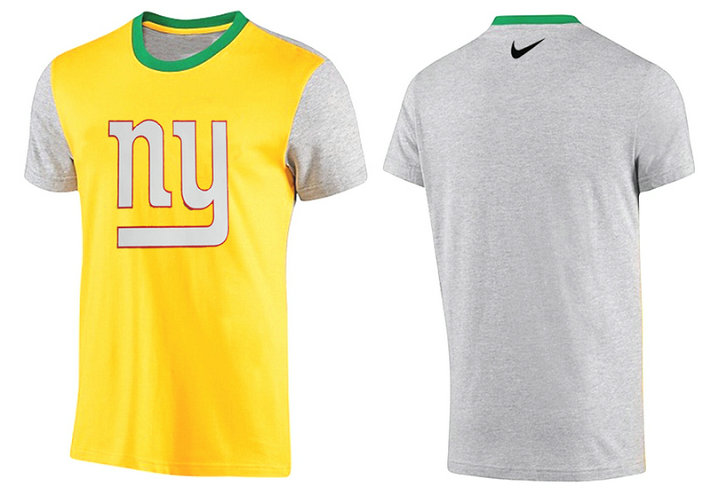 Mens 2015 Nike Nfl New York Giants T-shirts 2