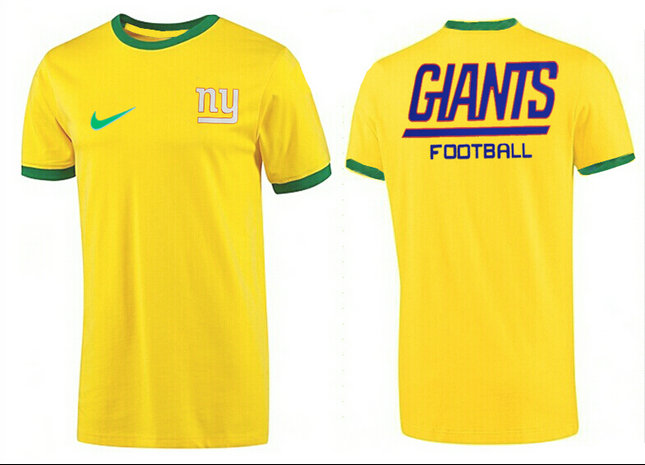 Mens 2015 Nike Nfl New York Giants T-shirts 25
