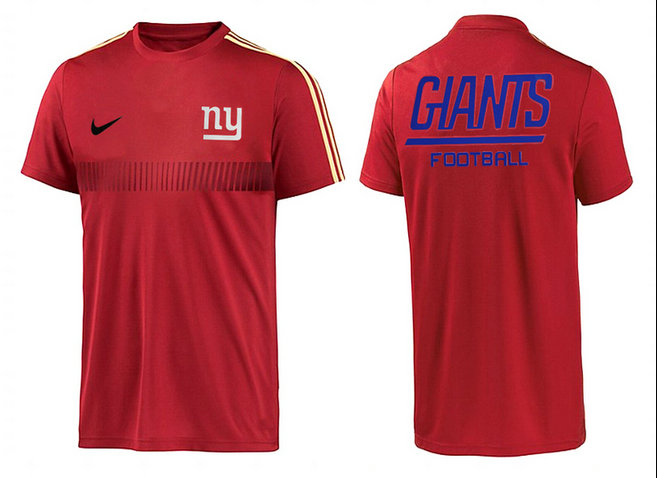 Mens 2015 Nike Nfl New York Giants T-shirts 27