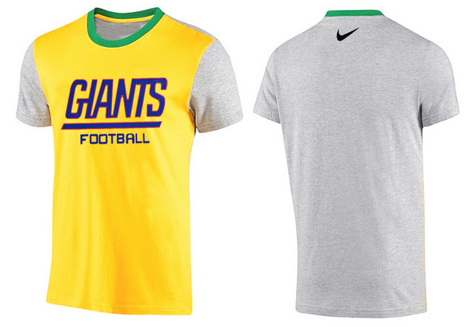 Mens 2015 Nike Nfl New York Giants T-shirts 33