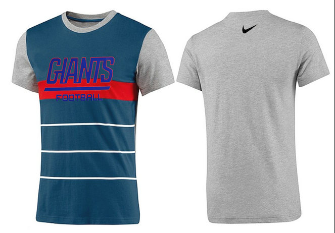 Mens 2015 Nike Nfl New York Giants T-shirts 35