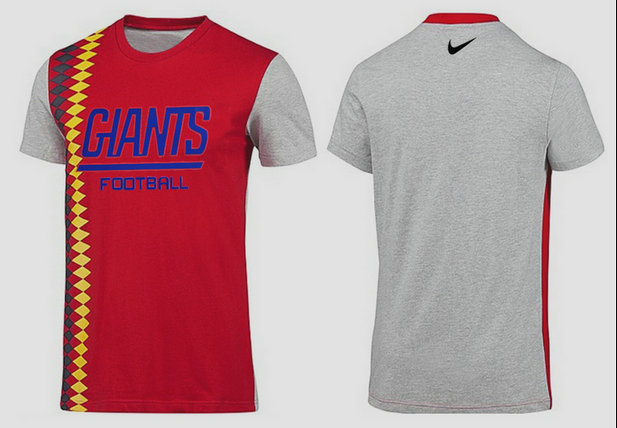Mens 2015 Nike Nfl New York Giants T-shirts 37