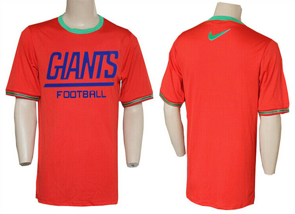 Mens 2015 Nike Nfl New York Giants T-shirts 43