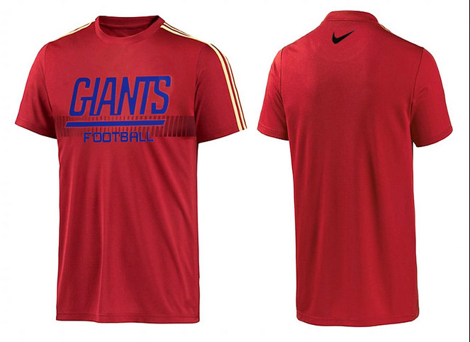 Mens 2015 Nike Nfl New York Giants T-shirts 44