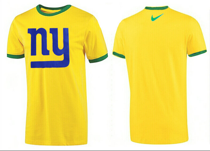 Mens 2015 Nike Nfl New York Giants T-shirts 56