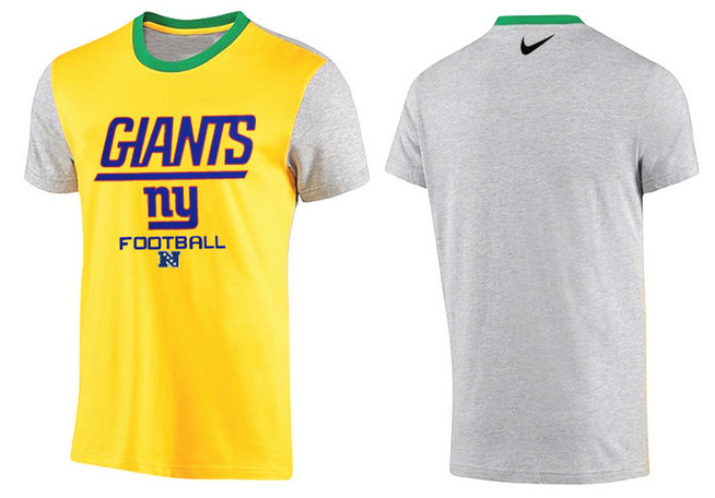 Mens 2015 Nike Nfl New York Giants T-shirts 61
