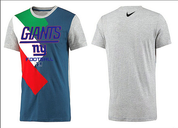 Mens 2015 Nike Nfl New York Giants T-shirts 69