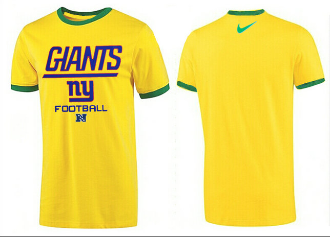 Mens 2015 Nike Nfl New York Giants T-shirts 70