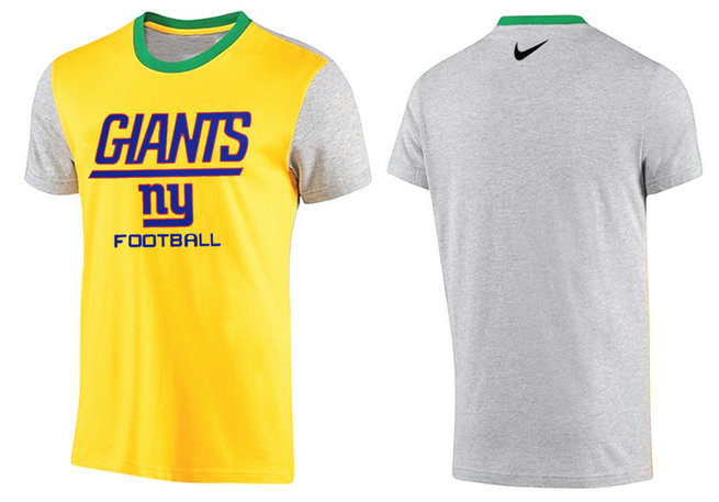 Mens 2015 Nike Nfl New York Giants T-shirts 75
