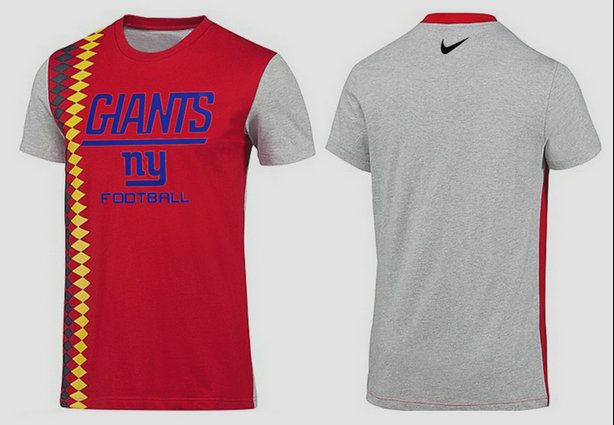 Mens 2015 Nike Nfl New York Giants T-shirts 79