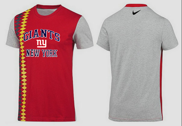 Mens 2015 Nike Nfl New York Giants T-shirts 93