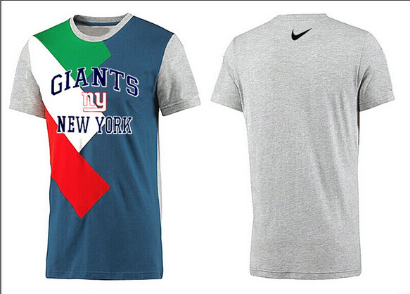 Mens 2015 Nike Nfl New York Giants T-shirts 97
