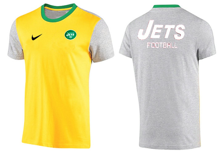 Mens 2015 Nike Nfl New York Jetss T-shirts 19