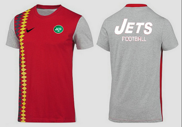 Mens 2015 Nike Nfl New York Jetss T-shirts 25
