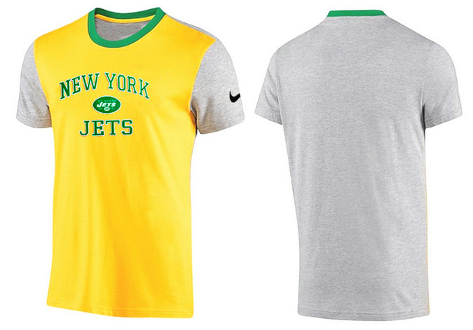Mens 2015 Nike Nfl New York Jetss T-shirts 35
