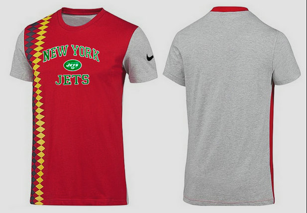 Mens 2015 Nike Nfl New York Jetss T-shirts 40
