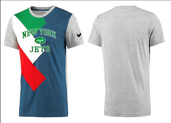 Mens 2015 Nike Nfl New York Jetss T-shirts 44