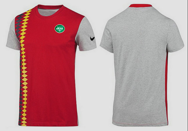 Mens 2015 Nike Nfl New York Jetss T-shirts 54