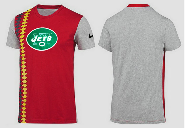 Mens 2015 Nike Nfl New York Jetss T-shirts 7