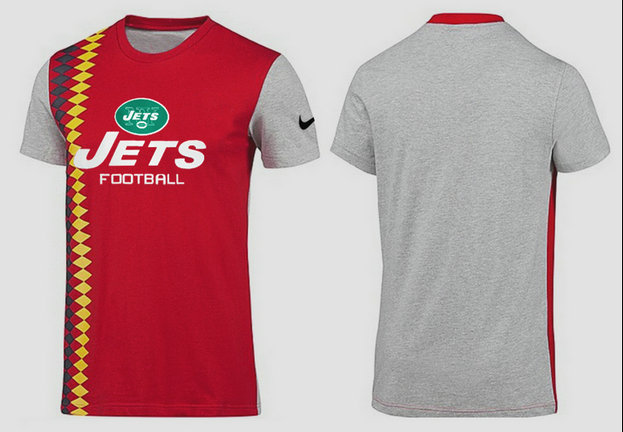 Mens 2015 Nike Nfl New York Jetss T-shirts 81