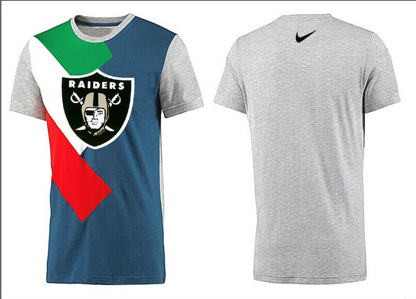 Mens 2015 Nike Nfl Oakland Raiders T-shirts 11