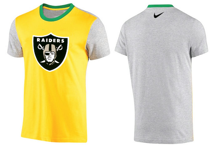 Mens 2015 Nike Nfl Oakland Raiders T-shirts 2