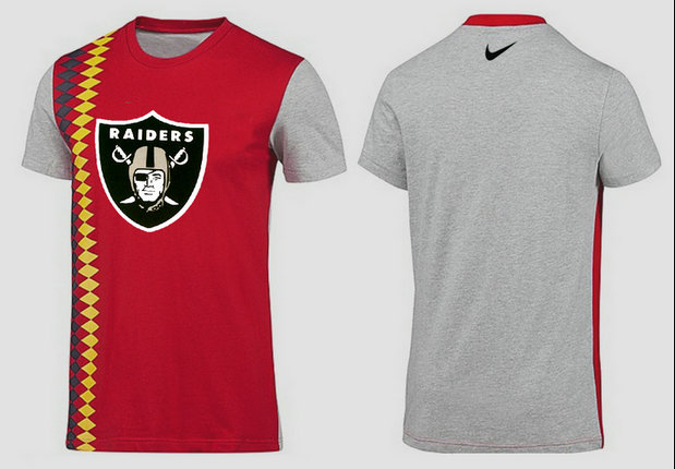 Mens 2015 Nike Nfl Oakland Raiders T-shirts 7