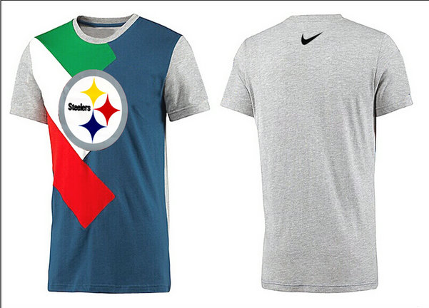 Mens 2015 Nike Nfl Pittsburgh Steelers T-shirts 11