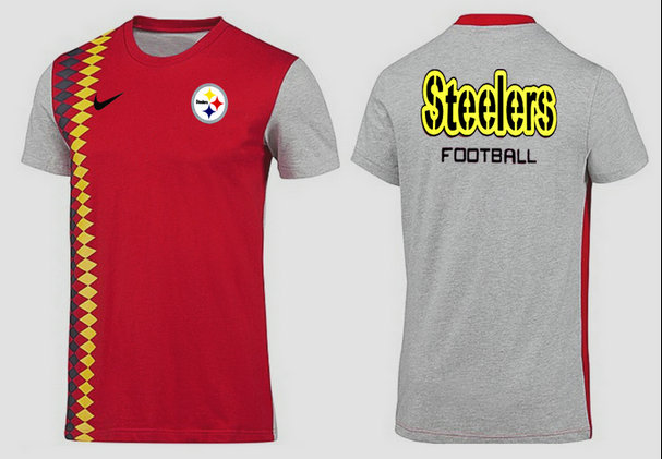 Mens 2015 Nike Nfl Pittsburgh Steelers T-shirts 37