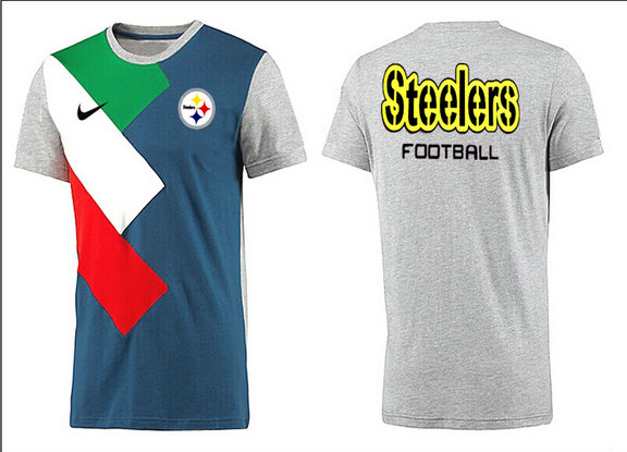 Mens 2015 Nike Nfl Pittsburgh Steelers T-shirts 41
