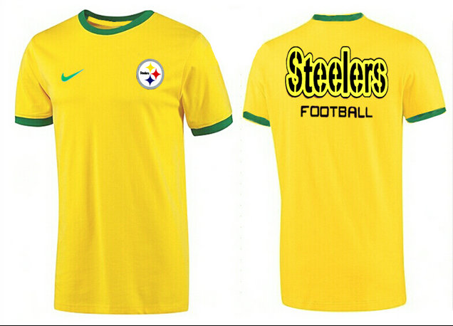 Mens 2015 Nike Nfl Pittsburgh Steelers T-shirts 42