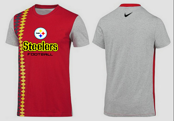 Mens 2015 Nike Nfl Pittsburgh Steelers T-shirts 54