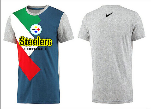 Mens 2015 Nike Nfl Pittsburgh Steelers T-shirts 58