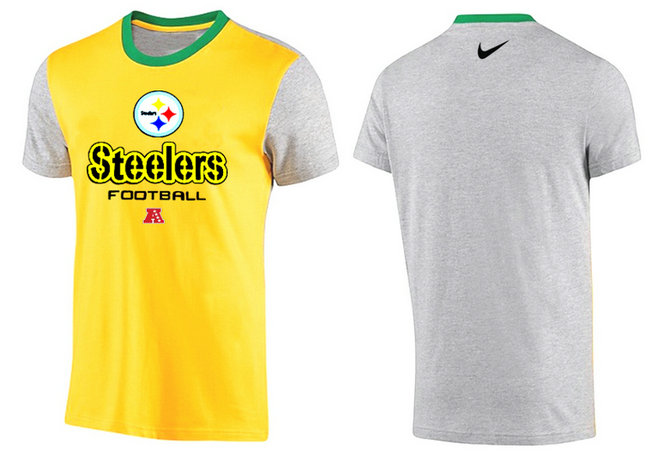 Mens 2015 Nike Nfl Pittsburgh Steelers T-shirts 64