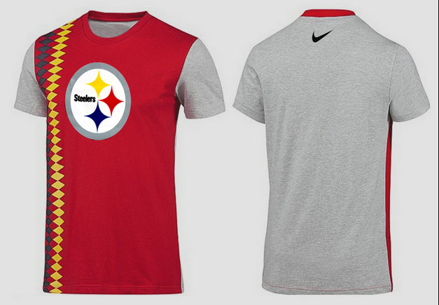 Mens 2015 Nike Nfl Pittsburgh Steelers T-shirts 7