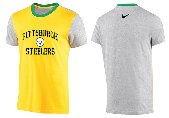 Mens 2015 Nike Nfl Pittsburgh Steelers T-shirts 78