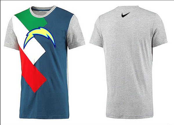 Mens 2015 Nike Nfl San Diego Chargers T-shirts 10