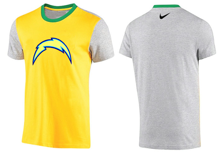 Mens 2015 Nike Nfl San Diego Chargers T-shirts 2
