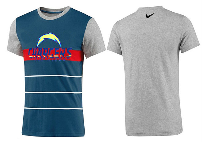 Mens 2015 Nike Nfl San Diego Chargers T-shirts 36