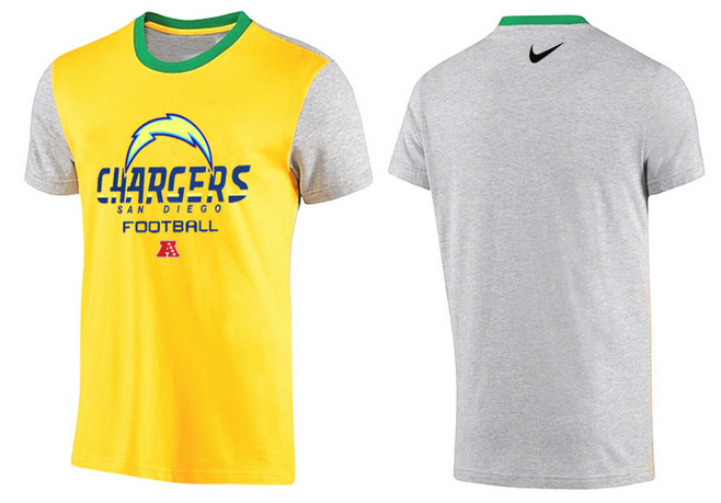 Mens 2015 Nike Nfl San Diego Chargers T-shirts 48